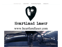 Tablet Screenshot of heartlandlaser.com